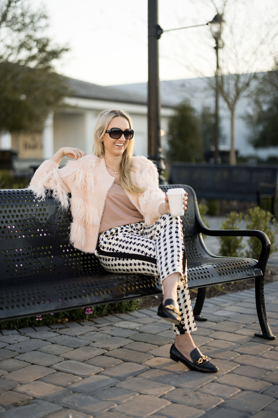FRINGE DETAIL 3/4 SLEEVE CARDIGAN — Around the Arena